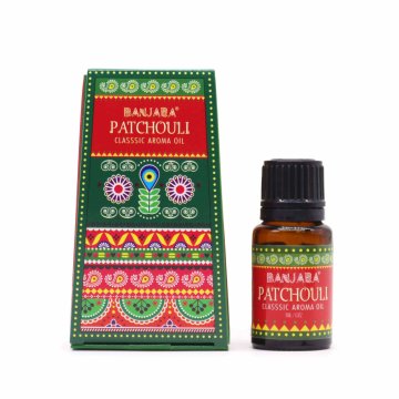 Banjara Indický Vonný Olej 10ml - Pathchouli